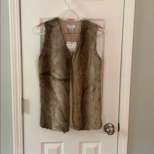 Liz Claiborne Faux Fur Vest